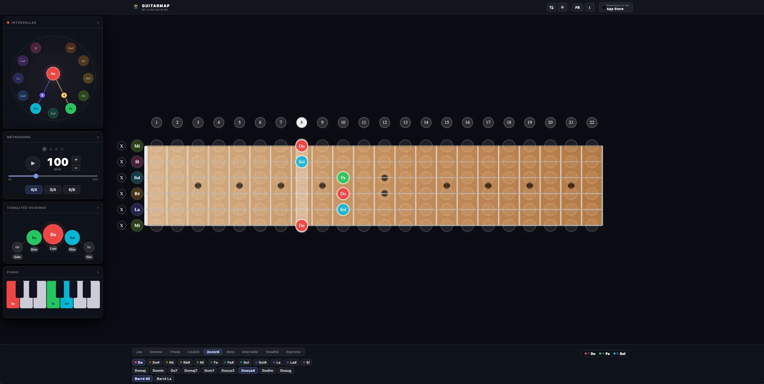 GuitarMap screenshot 2